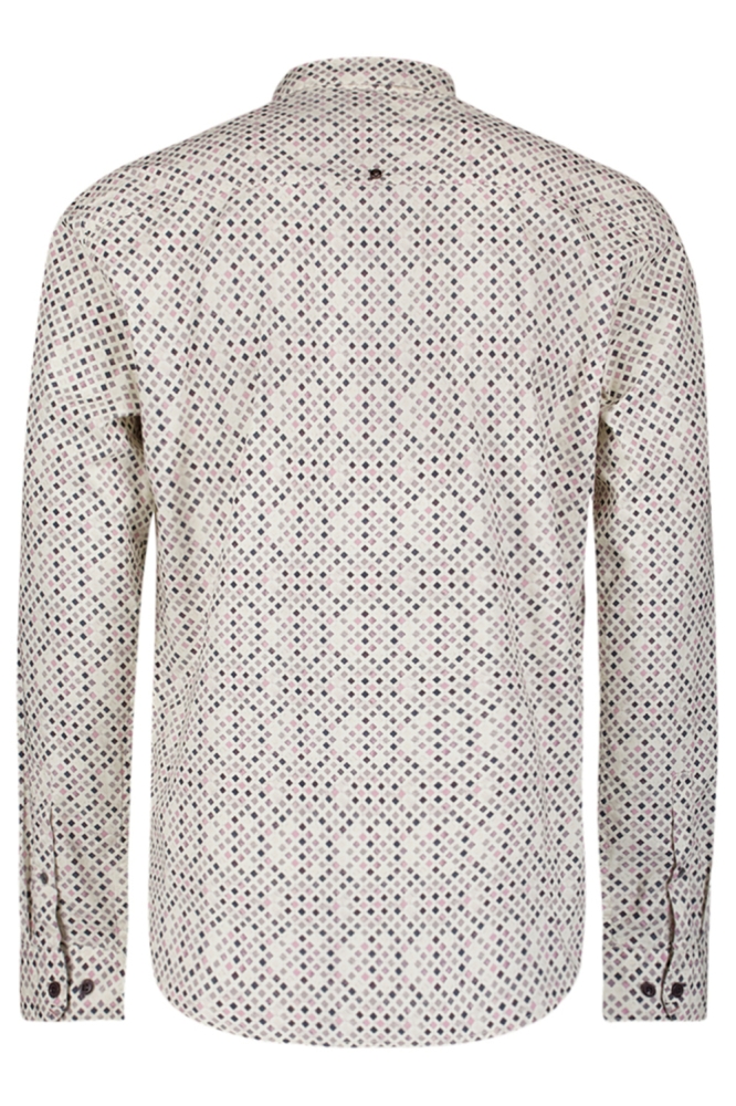 STRETCH SHIRT MET PRINT 29450804 146 MAUVE